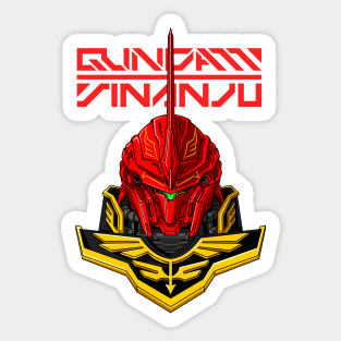 Sinanju Gundam Sticker